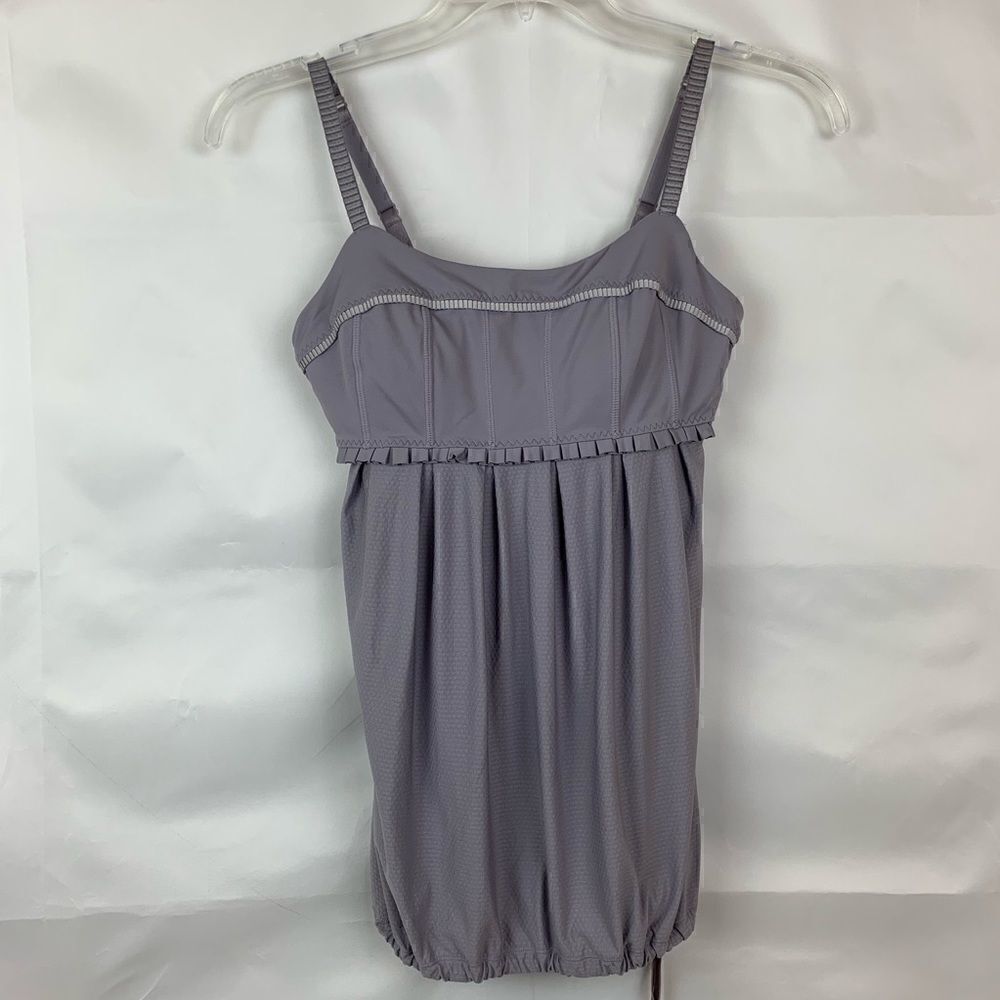 Lululemon grey Priiti Dance Yoga Top